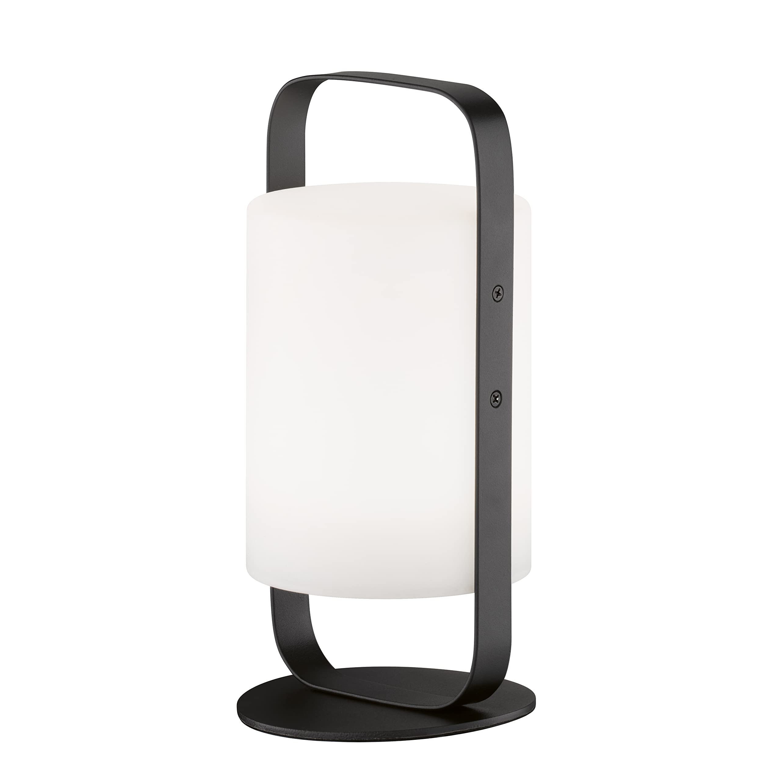 FHL Easy Casoli 850184 - Lámpara de mesa con batería, con mando a distancia, brillo regulable en 3 niveles, RGB de 3 niveles, duración de la luz hasta 15 horas, 1 LED de 0,5 + 0,3 W, 41 lúmenes, 3000