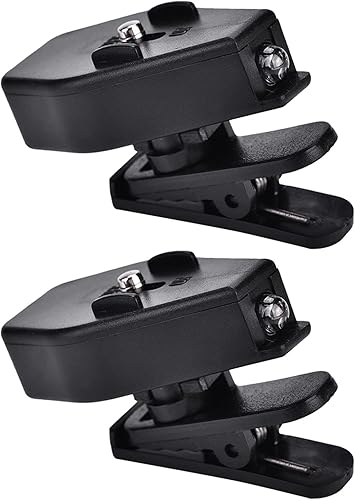 Miniatura 4 de Yoidesu 1 par de luces LED con clip para gafas, linterna para anteojos, mini libro, para pesca nocturna, lectura, mantenimiento de