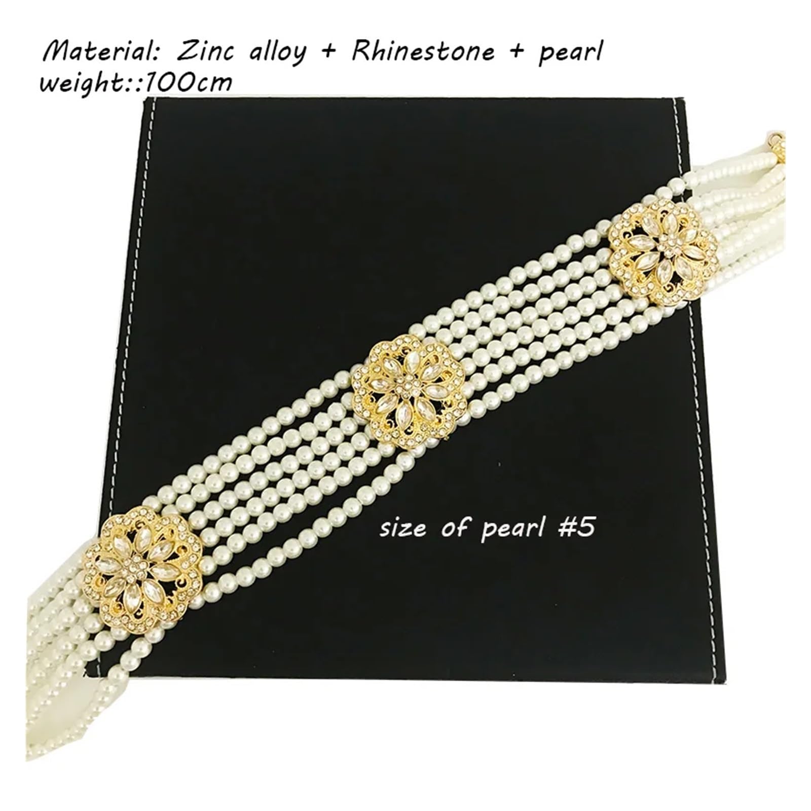 Ceintures de perles pour femmes aristocratiques marocaines rondes perles chaîne de taille fait à la main chaîne de corps perlée décoration élaborée robe de mariée femme ceinture bijou