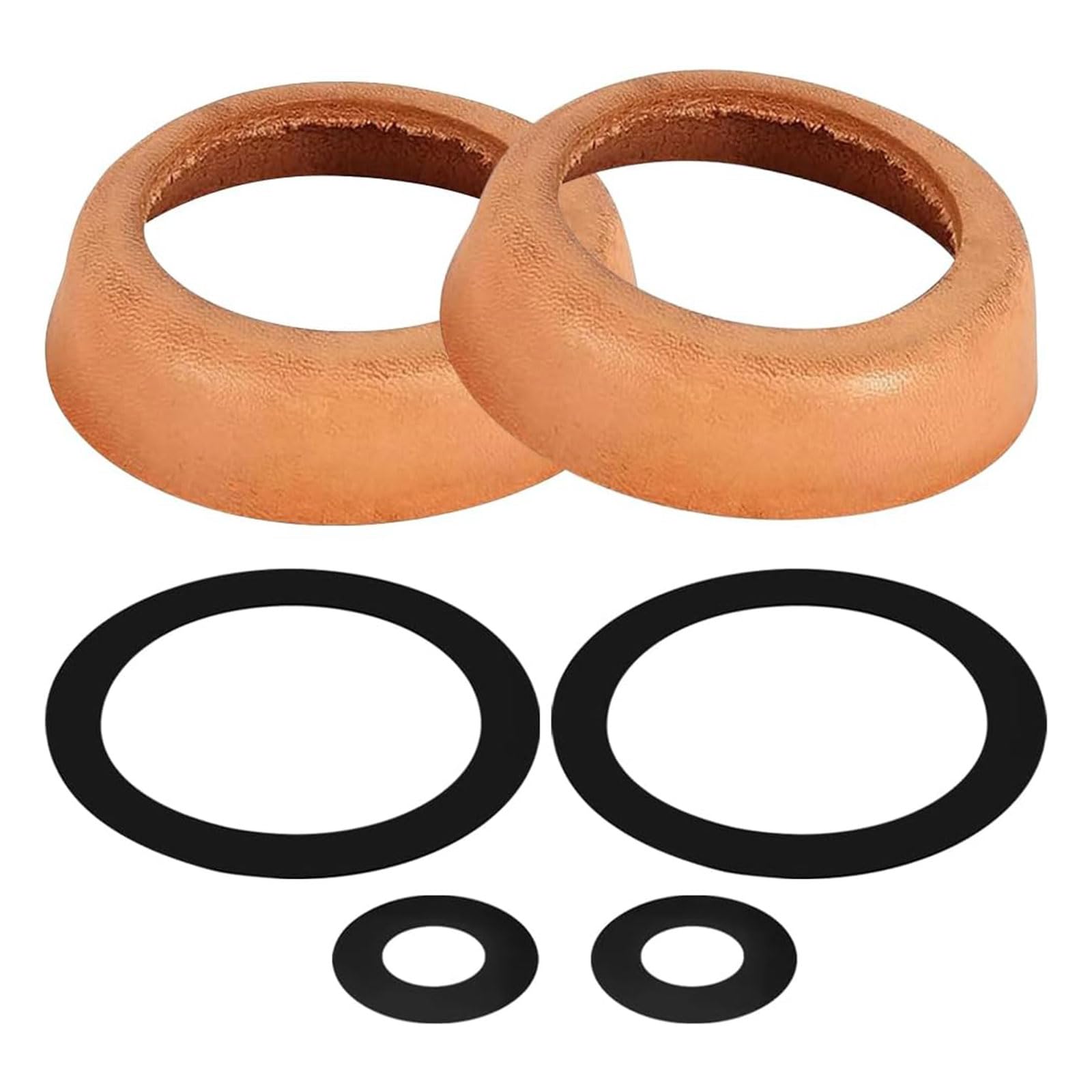 75 Type Pumps Leather Cup & Seal Rings Strong Replacement Part with Sealing Rings Set for Manual Pumping Pumps Piston Seal Set