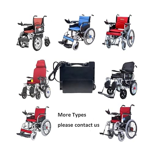 Hjghy Electric Wheelchair Battery 24V 35Ah 40Ah Lithium-Ion Battery High Capacity Replacement Battery Pack With Charger Rechargeable Removable Battery,24V,35Ah #TOP2