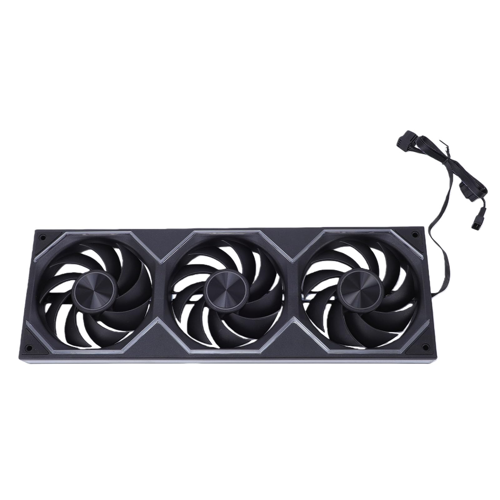 Cryfokt PC Case Fan ARGB and PWM Low Noise 9 Blade Cooling Fan for Gaming