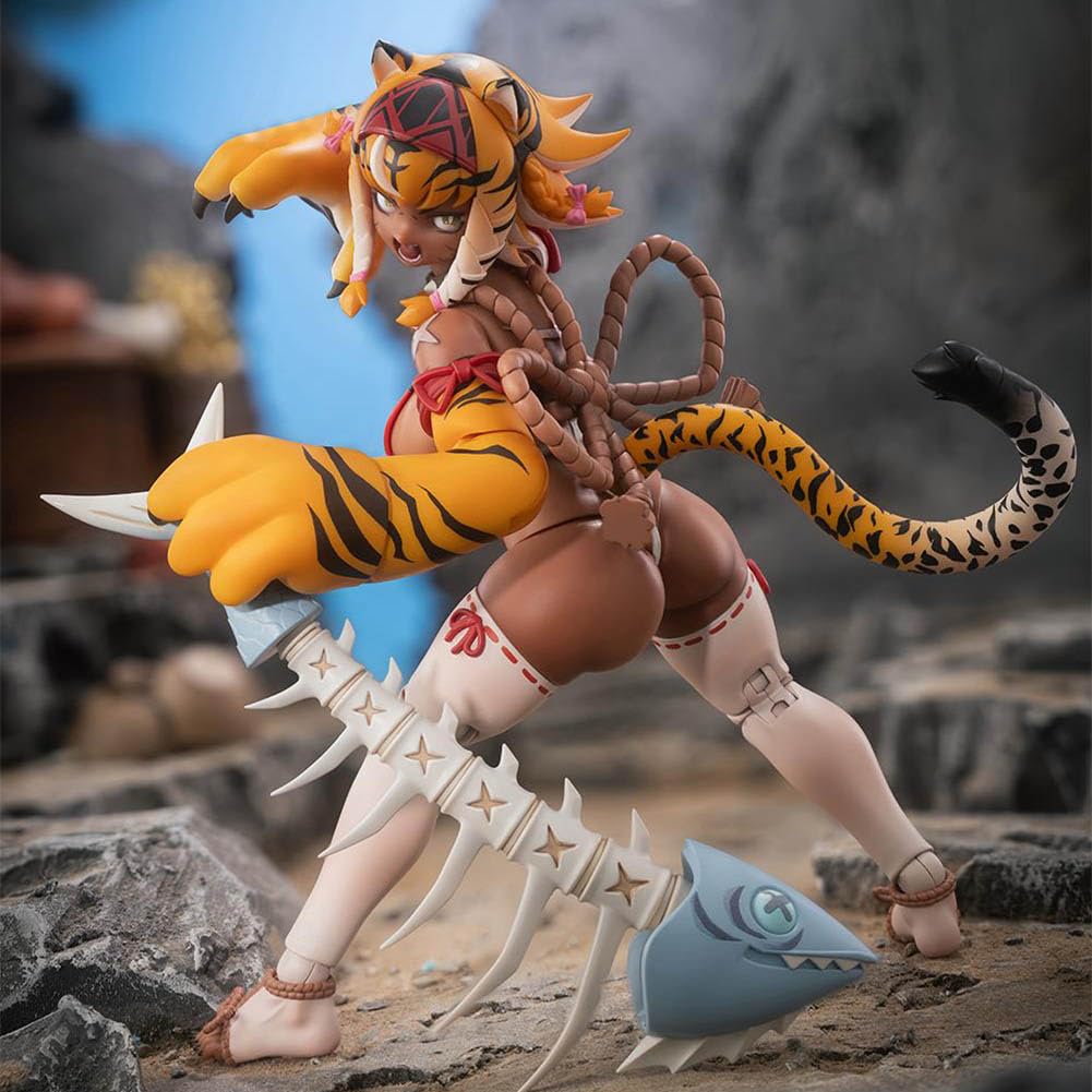Figura de acción Tiger Girl-Garu