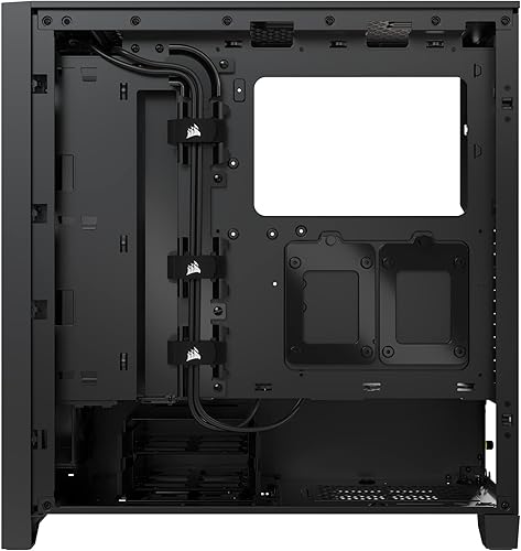 Miniatura 10 de Corsair iCUE 4000D RGB Airflow Mid-Tower Case - 3 ventiladores AF120 RGB Elite - Controlador iCUE Lighting Node PRO - Diseño de alto flujo de aire -