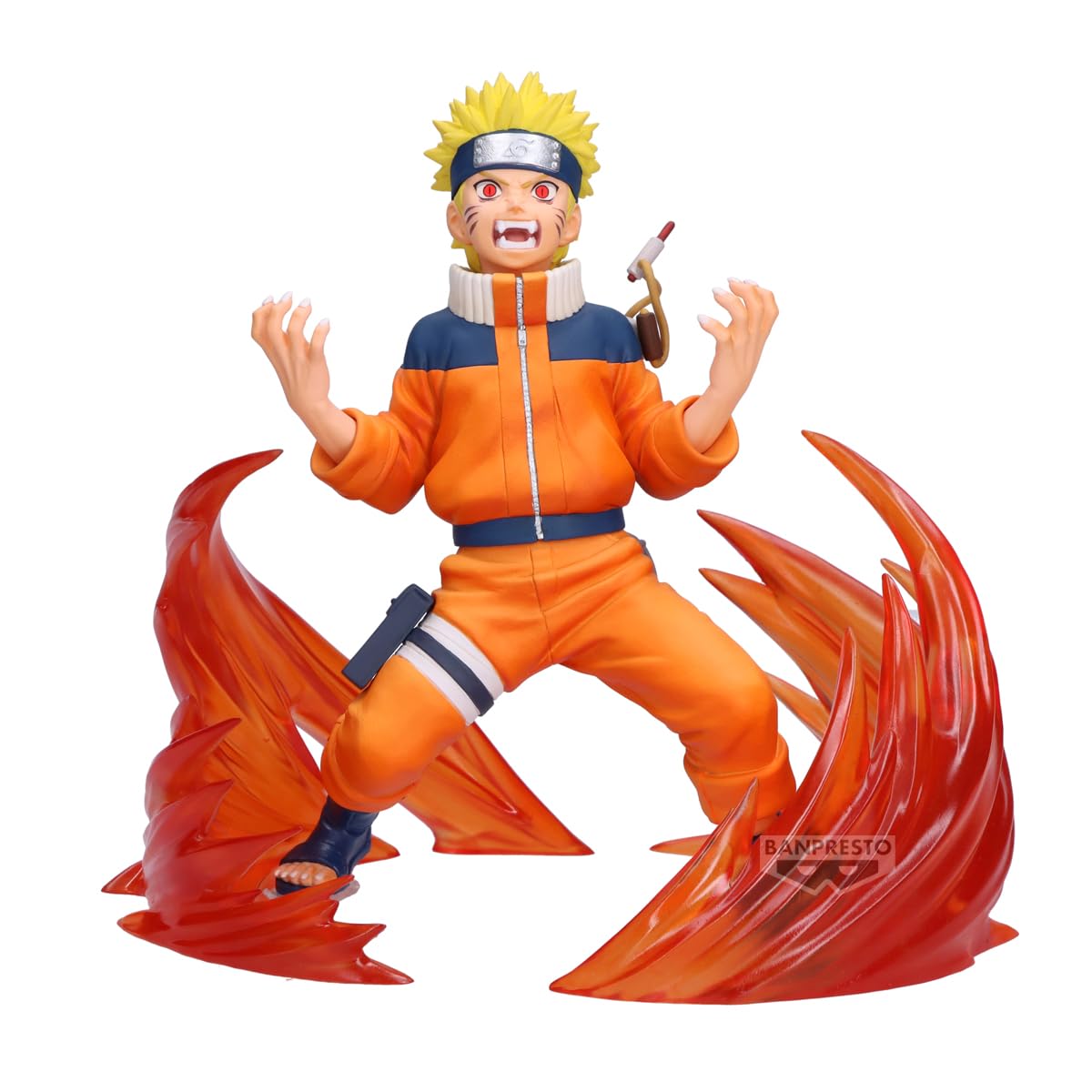 Banpresto Naruto Uzumaki Naruto Action Figure 72 Series - 26&27 - Vibration Stars 15 cm - PZ69617P Multicolor - Collectible Figure - Ideal for Anime Fans