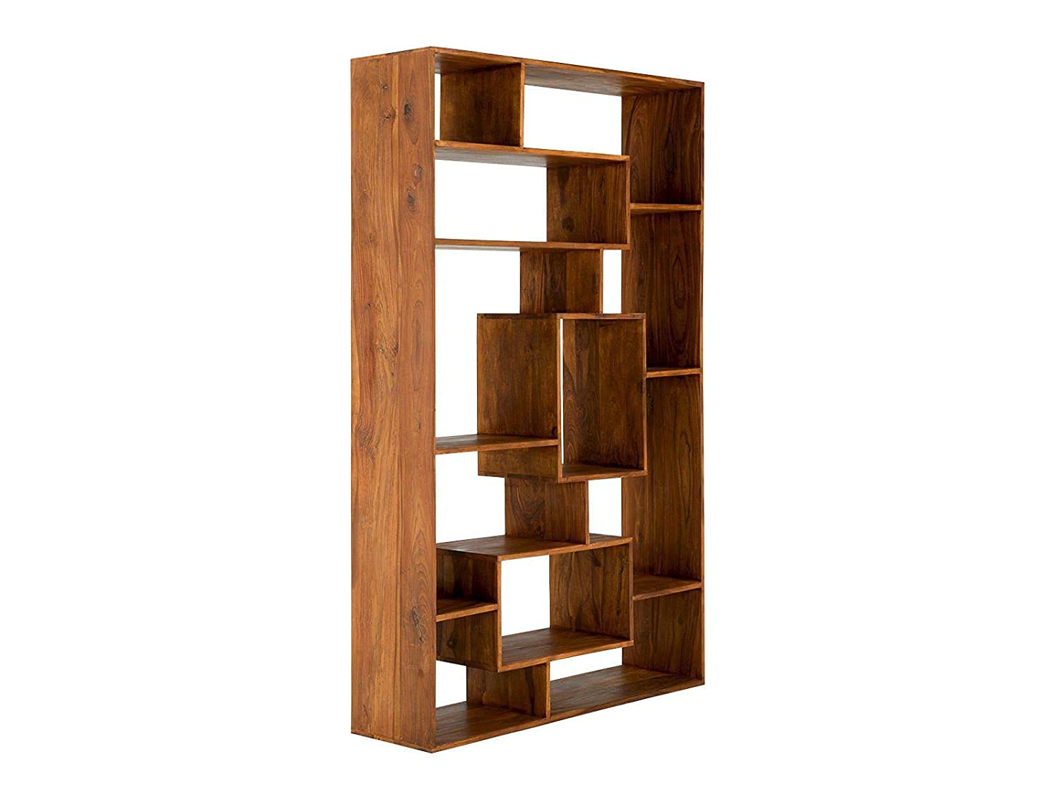 Reliable Furniture Wooden Bookshelf for Living Room Open Decorative Book Case Shelf for Home