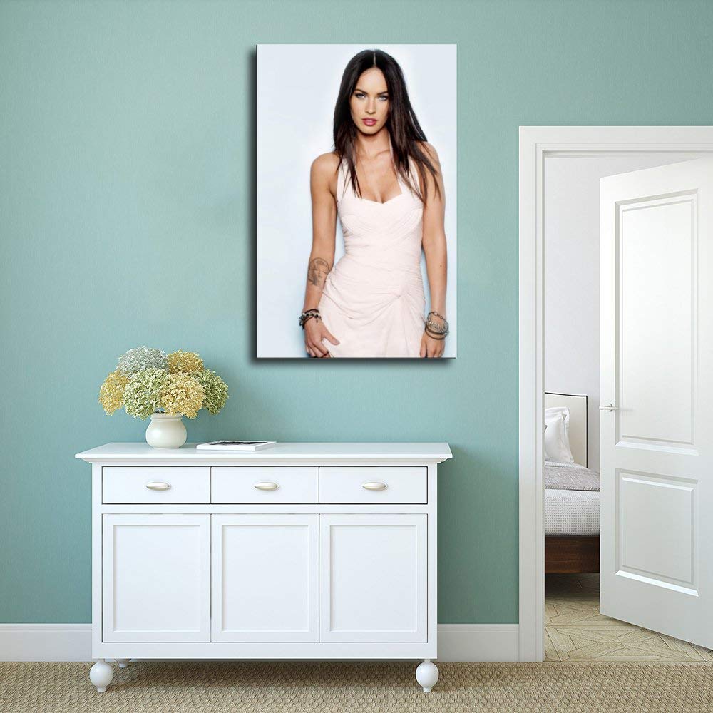Amazon.de: Megan Fox 19 Leinwand-Kunstposter und Wandkunstdruck 