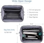 Sac à dos pour ordinateur portable de voyage pour les femmes sac à dos d'ordinateur pour l'école collégiale