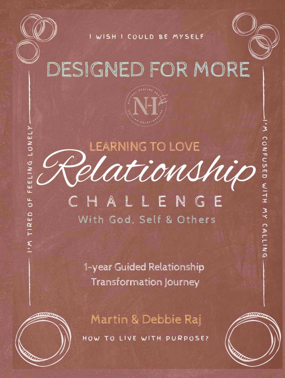 Designed for More: The Relationship Challenge: A 1-Year Guided Journey to Build Healthy Relationships with God, Yourself, and Others