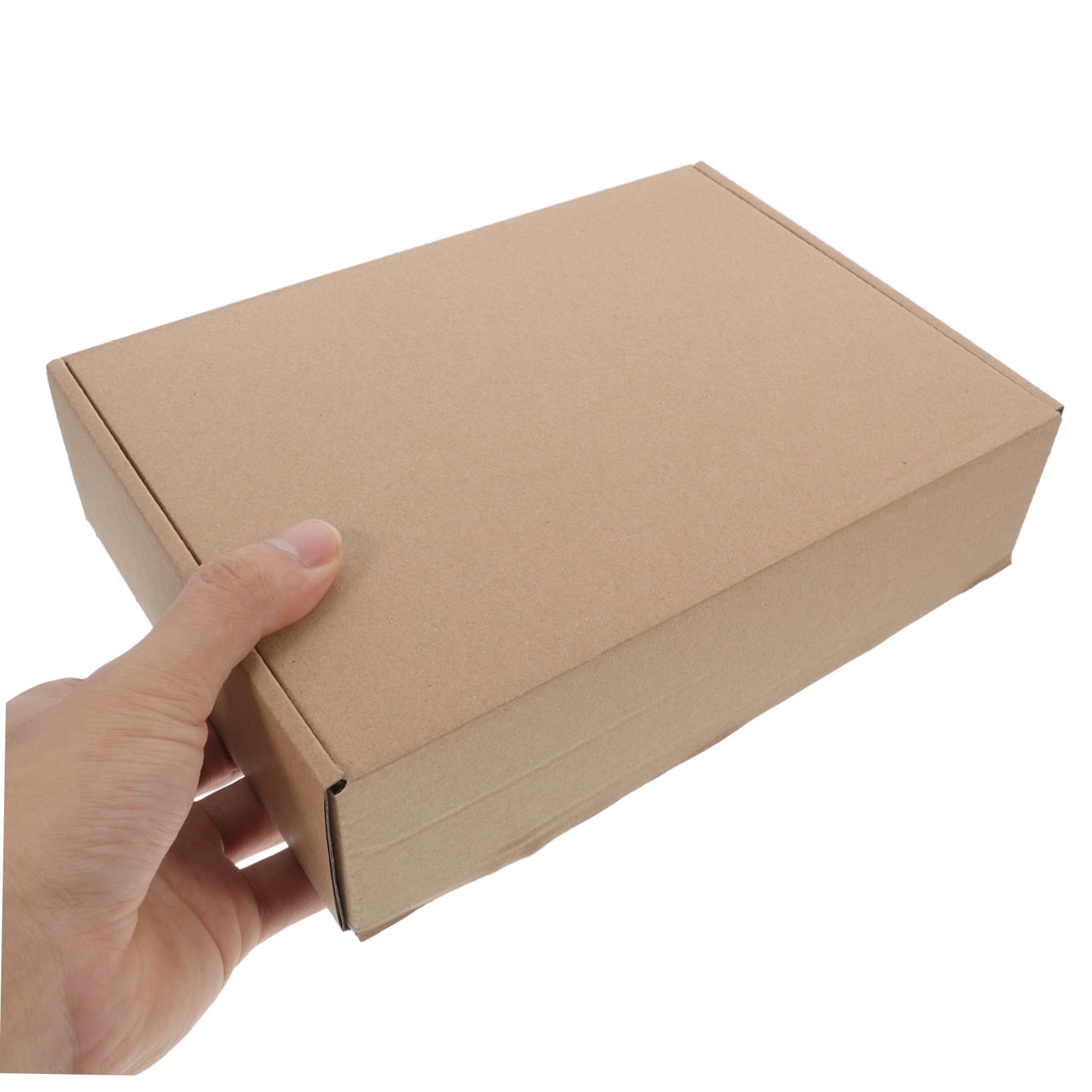 EXCEART 25pièces Boîtes Emballage Carton Plat Boîtes Postales pour Expédition Cartons de Déménagement Stockage Renforcées pour Envoi