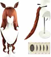 Amazon.co.jp: 猫の城 ウマ娘 マルゼンスキー コスプレウィッグ