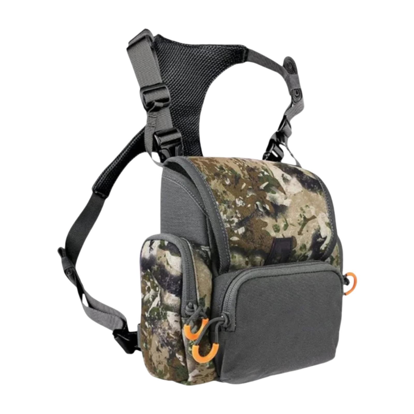 Correa de Transporte para Binoculares, Bolsa de Pecho, Bolsa de Almacenamiento para Binoculares, Profesional, Portátil, Multifuncional, Duradera, Camuflaje