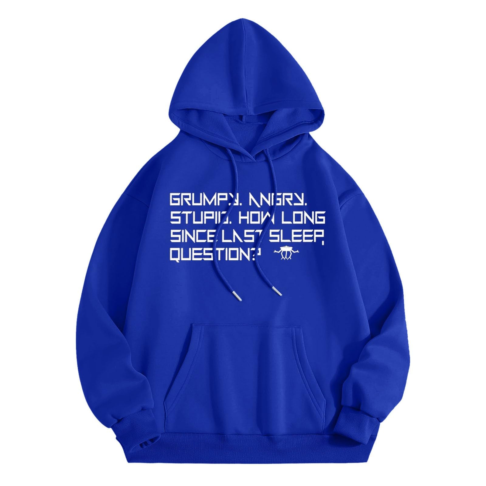 Pull en polaire doux et chaud à manches longues bleu pour le sport