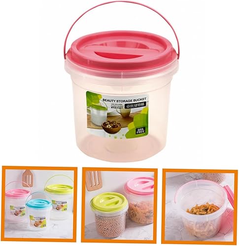 Miniatura 2 de Caja de lavandería con tapa capacidad de almacenamiento de cuentas de lavandería enlatadas para todos (135.3 fl oz, recipiente grande de plástico