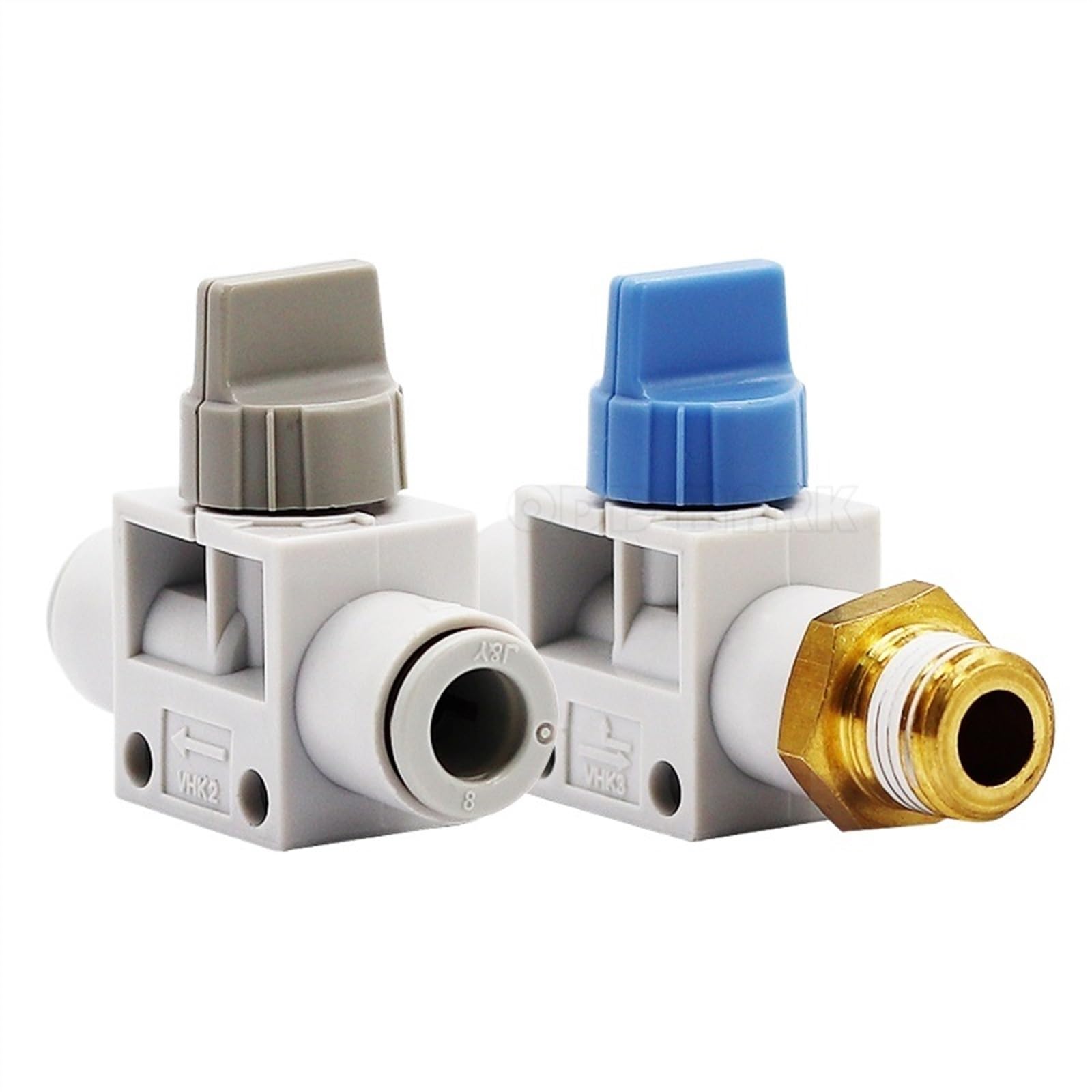 Valve manuelle VHK3 04S 12F pour couper l'air comprimé sans vider le réseau