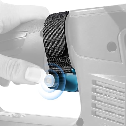 Botón de bloqueo de gatillo compatible con Makita DMP180Z, botón de encendido y apagado Lenink Bloqueo de abrazadera compatible con compresor de