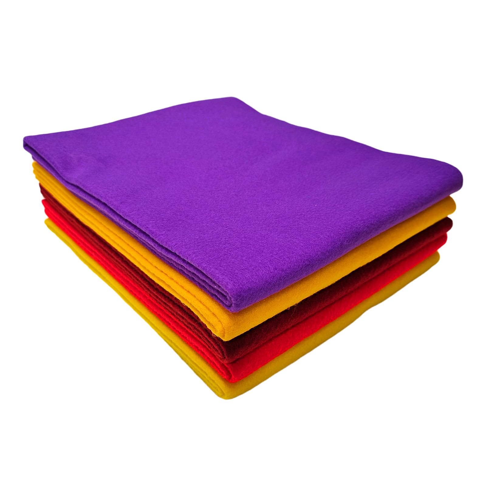 Bundle Feltro Artigianale Jtnohx - Tessuto Morbido, 1.4mm, Colori Vivaci, Per Cucito E DIY - Foto 9