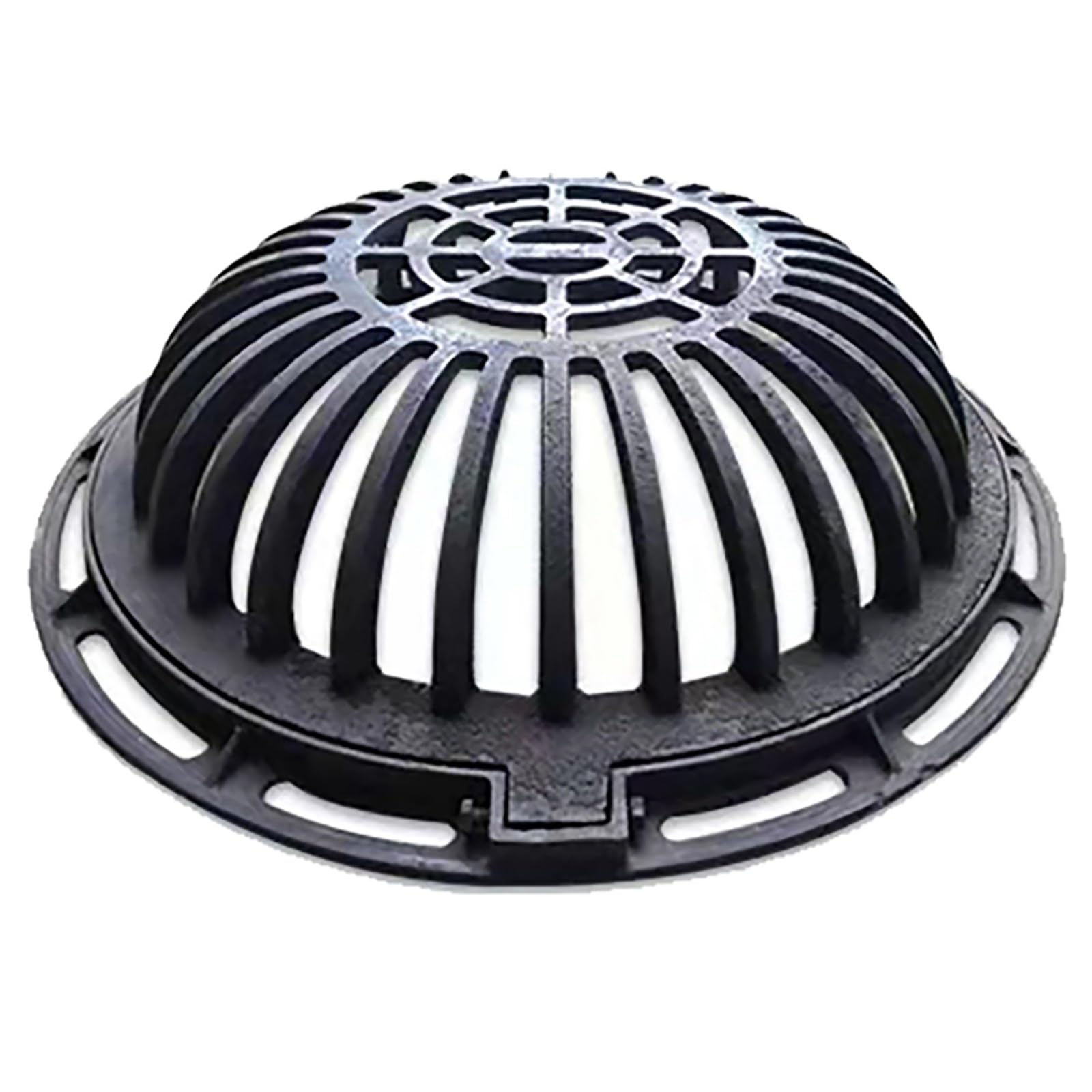 Grille de vidange en fonte pour aménager une cour ou un jardin sain