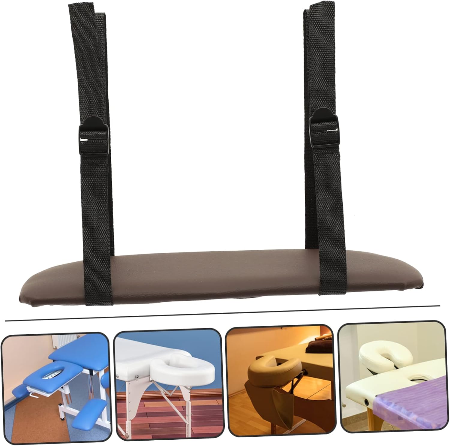 Massage Bed Armrest Support Portable and Comfortable Arm Rest Adjustable Hand Rest for Massage Tables for Spa and Therapy Sessions