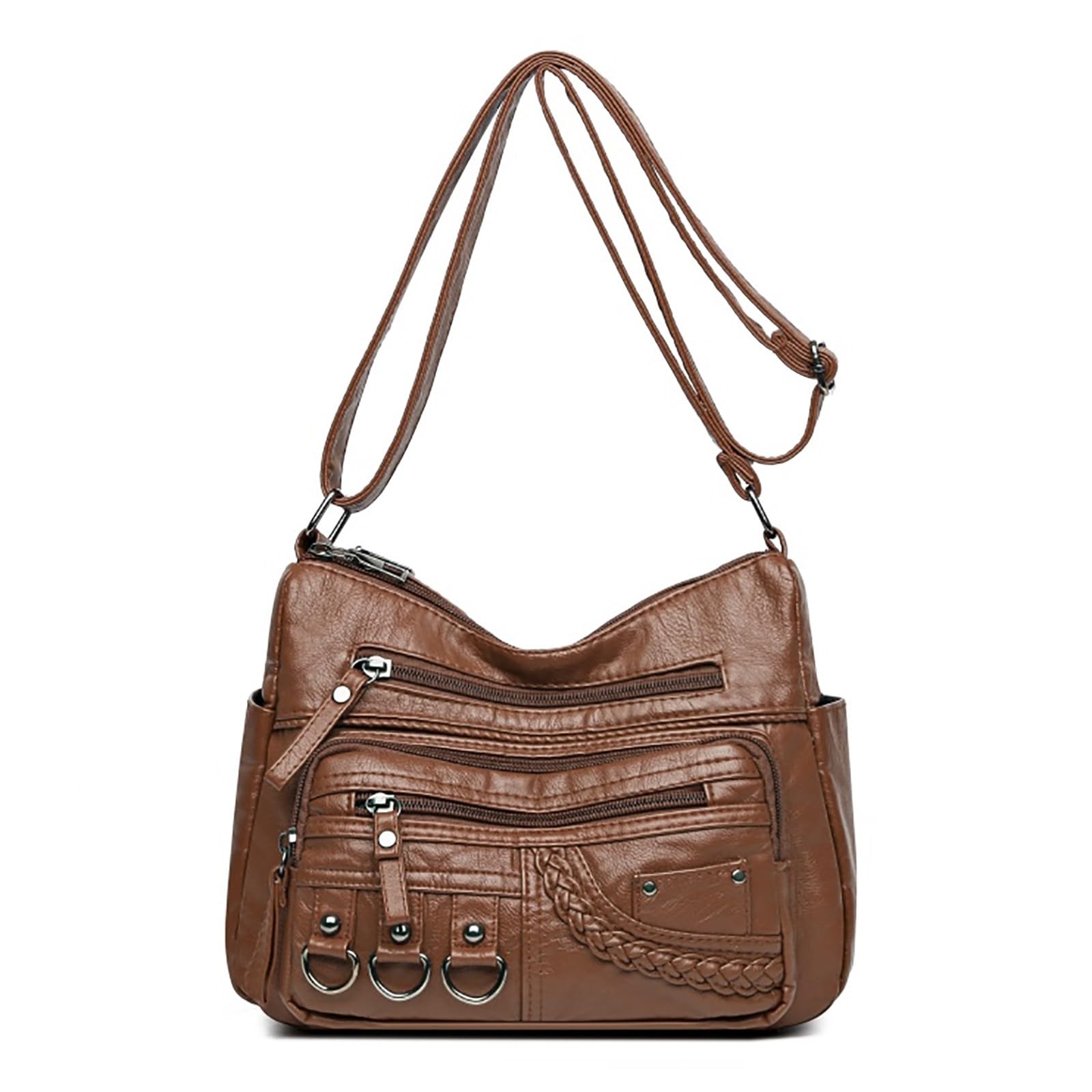 Damska, Nowa, Stylowa, Pleciona Torba Typu Crossbody, Duża Pojemność, Prosta I Wspaniała