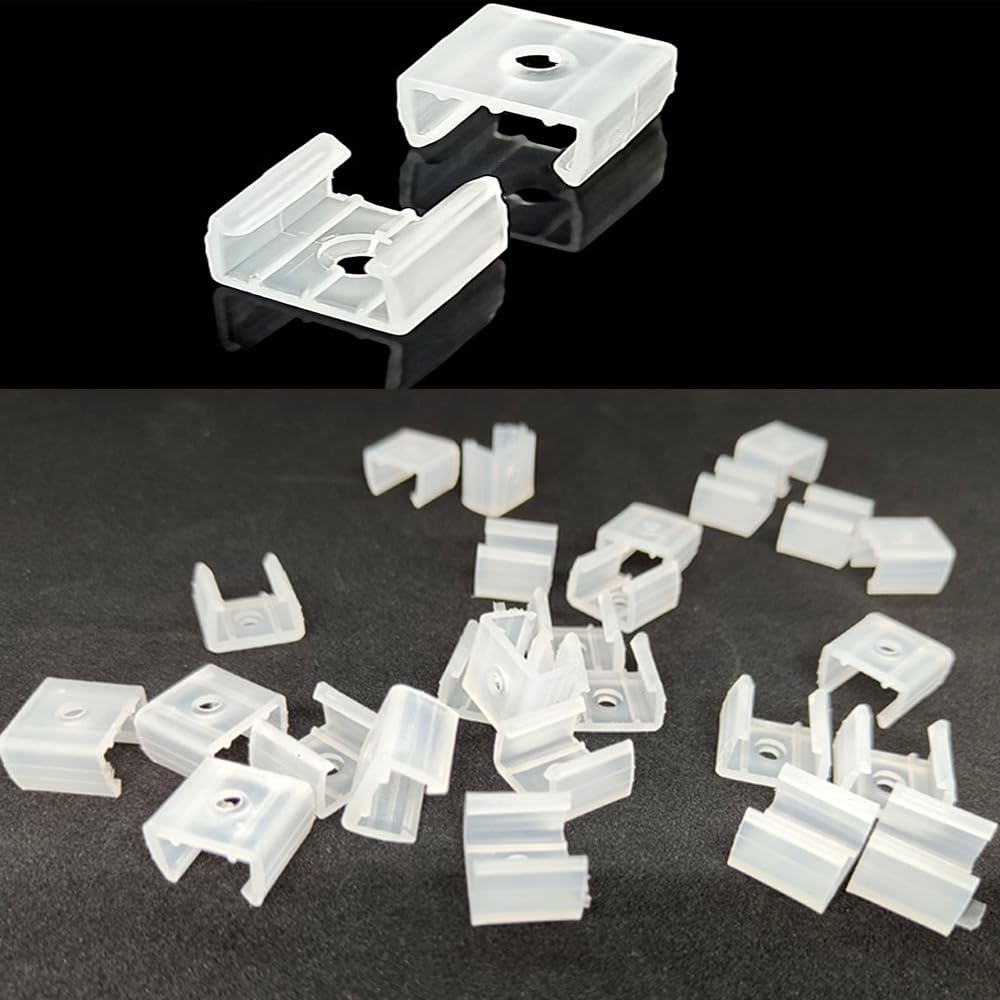 50 Pack Christmas Light Clips LED Strip Lights Mounting Brackets — Amazon image 7