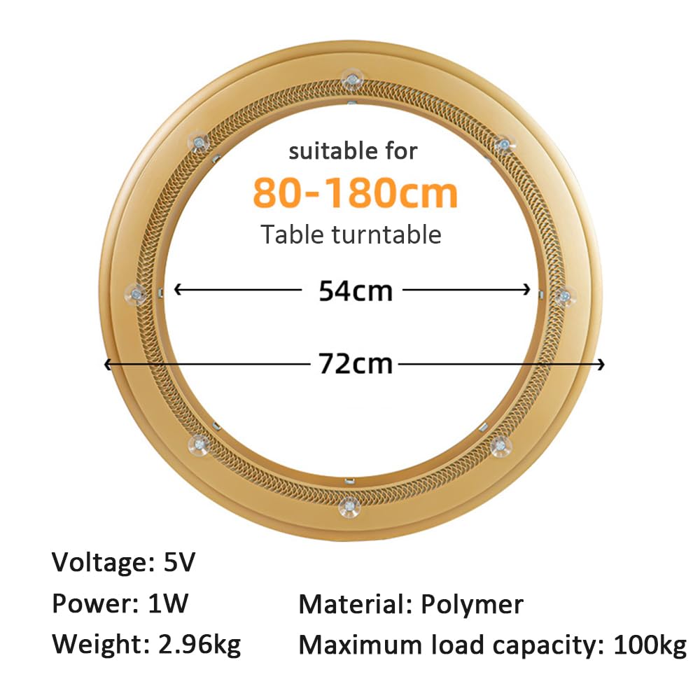 Electric Dining Table Turnstile Base Round Mute Hotel Restaurant Table Tower Max Load Capacity 100kg