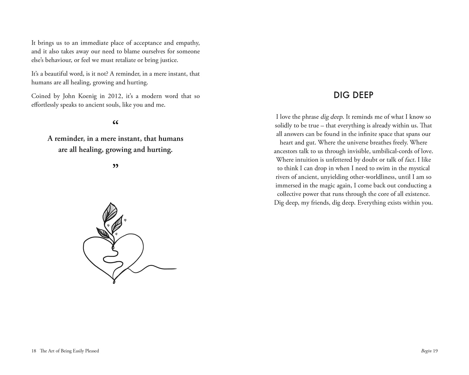 The Art of Being Easily Pleased: Words to Unlock a Wonderful Life