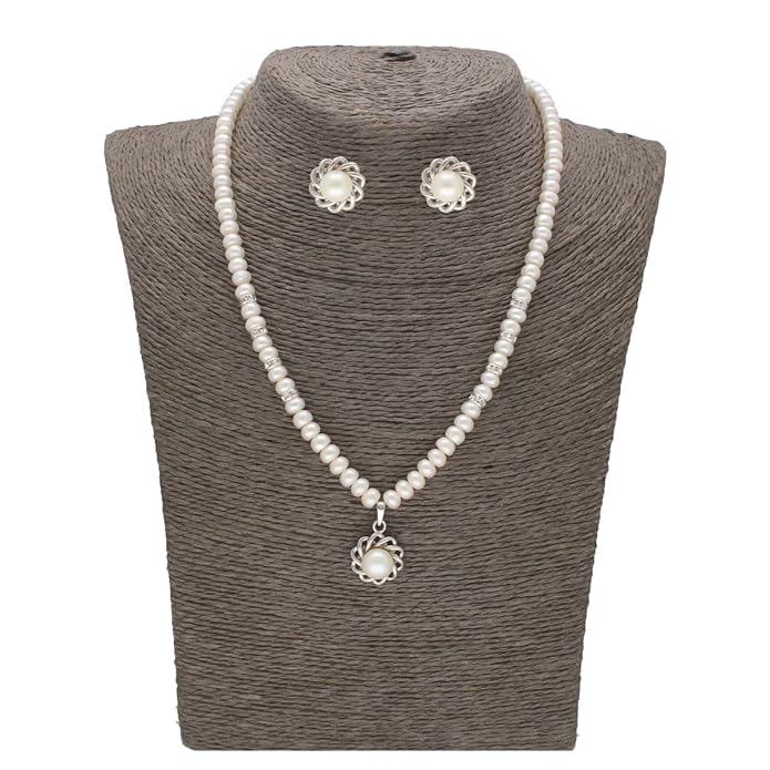 Image of 925 Sterling Silver Pendant Necklace Charm for Women | Elegant Minimalist Pendant | Hypoallergenic, Lightweight | Everyday Wear | Birthday, Anniversary & Gift for Her