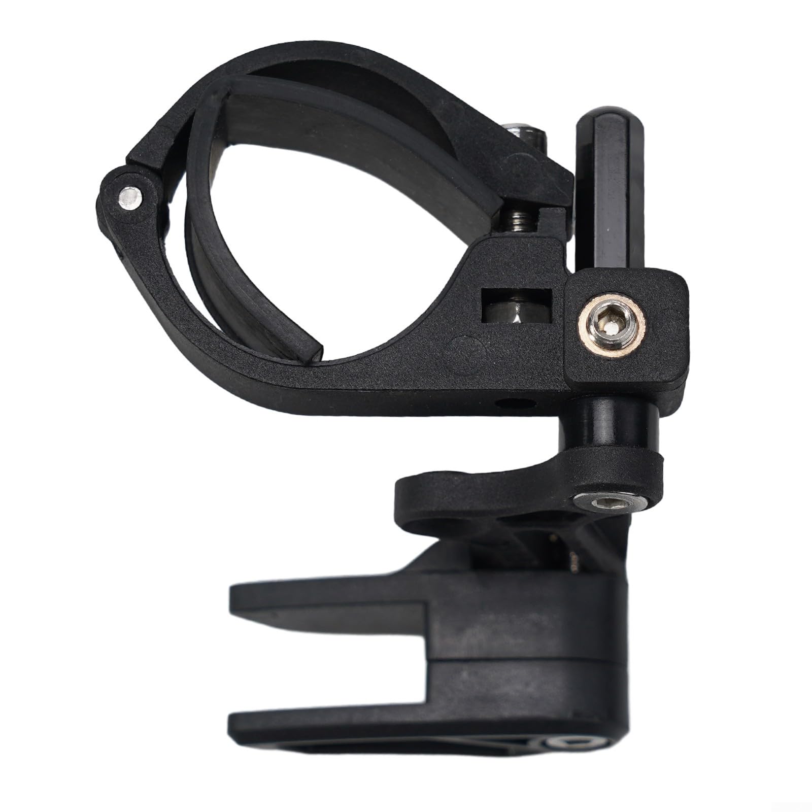 Gdfnmogo Bicycle Chain Guide Single Speed Front Chainring Protector Anti-Drop Device Lightweight Adjustable 70x68mm for Mountain Road Bike