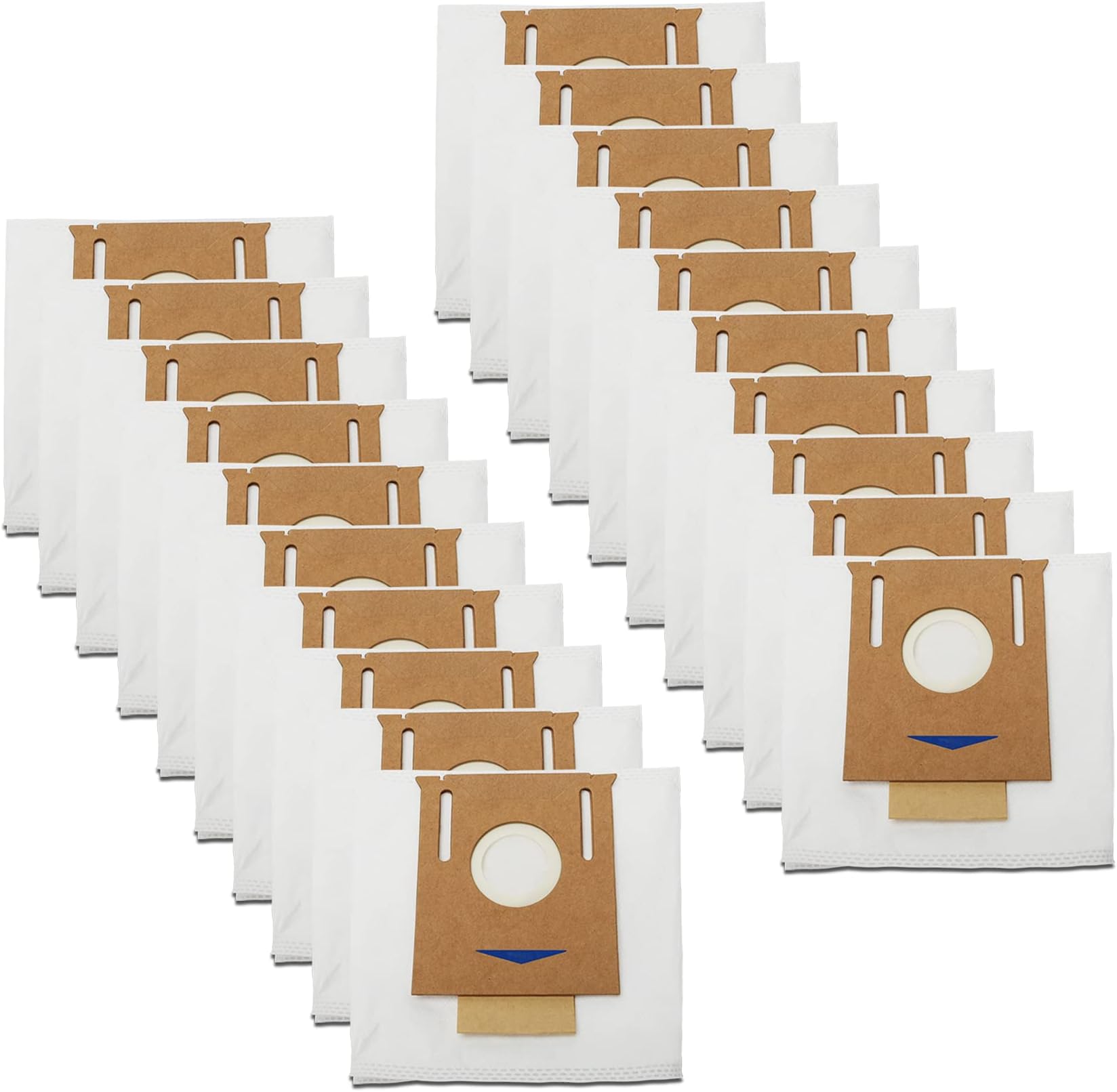 20 Pack Disposable T8 Dust Bag for ECOVACS Deebot T8 AIVI / T8 Max/ N8 Pro Plus / N8 Pro / DX93 / DDX96/N10 Plus Robot Vacuum and Mop Cleaner, Replacement T8 Bags for Ecovacs Deebot, for Yeedi K781+