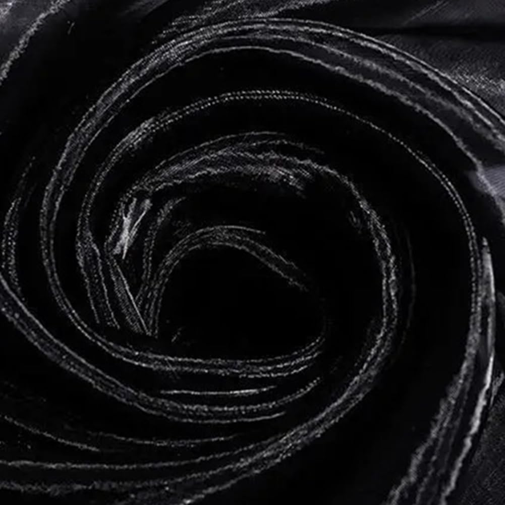 Tela de Tul Organza degradada, Material de Tul holográfico Iridiscente para Manualidades de Vestidos de Novia y decoración de Fiestas.
