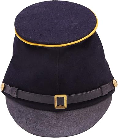 US Civil War Union Forage Leather Peak 