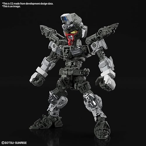 Miniatura 3 de Bandai Hobby - Traje móvil Gundam Seed - Freedom Gundam, Bandai Spirits Master Grade SD Model Kit