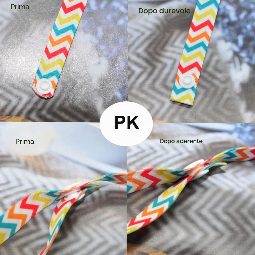 SwirlColor Giocattolo Cinghie Titolare, 8 Pezzi Giocattolo Carrozzina Cinghia Protable PP Anti Goccia Giocattoli Cinghia Regolabile Clip Cintura Titolari