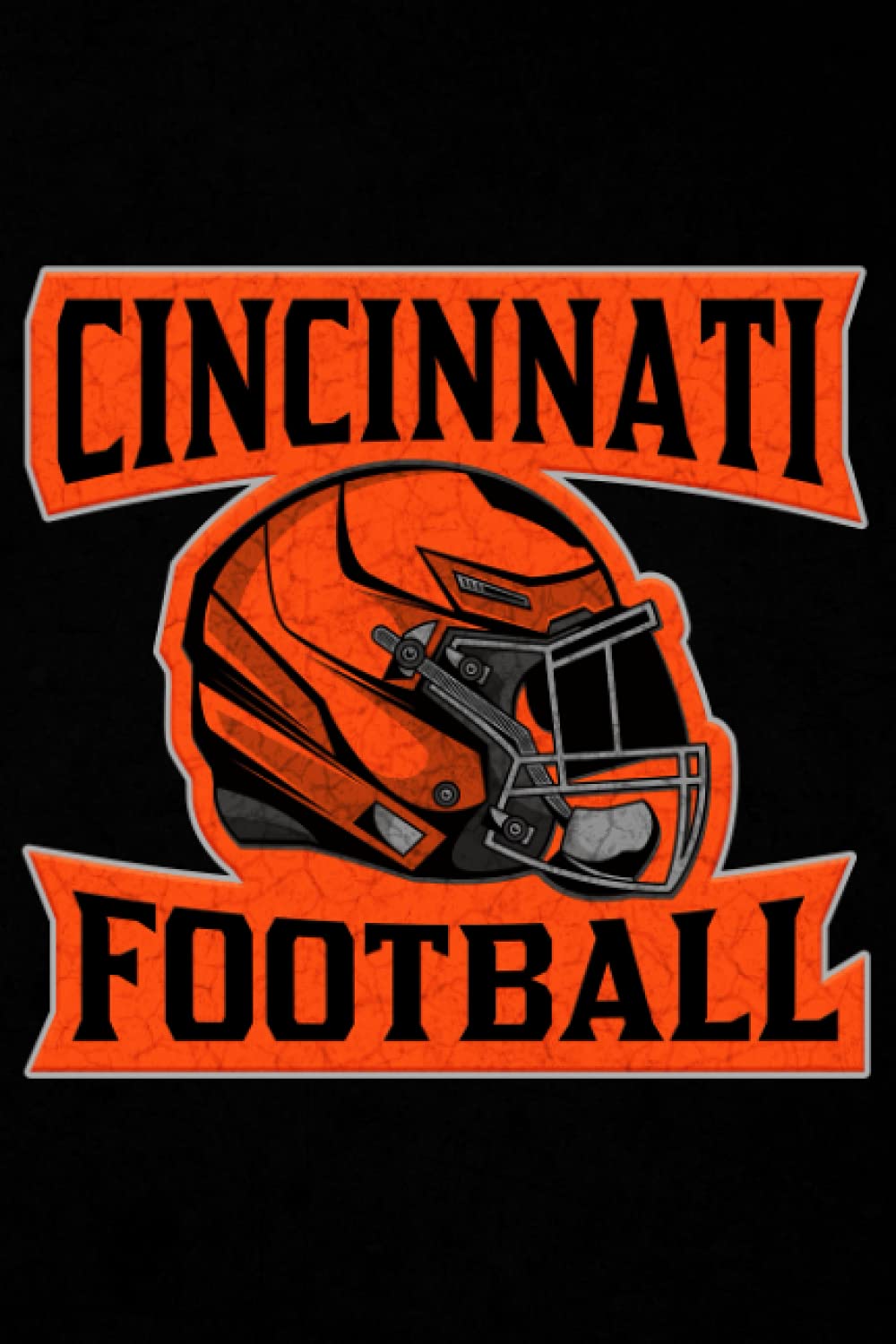 Cincinnati Football Notebook: 6x9 | 120 Blank Lined Pages Notepad for a Cincinnati Football Fan