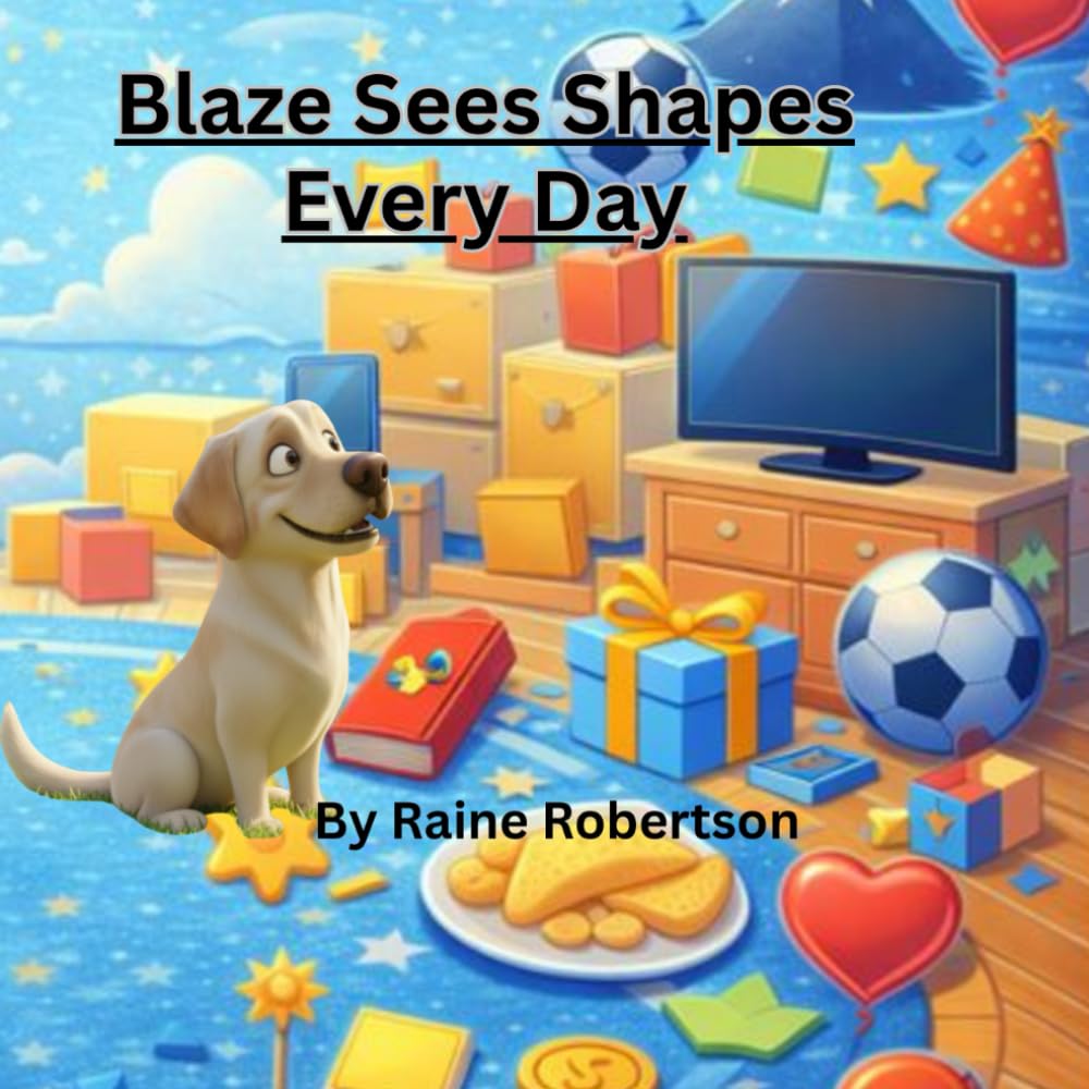 Blaze Sees Shapes Every Day: A Shape Discovery Story for Young Learners (Blaze Learning Adventures)