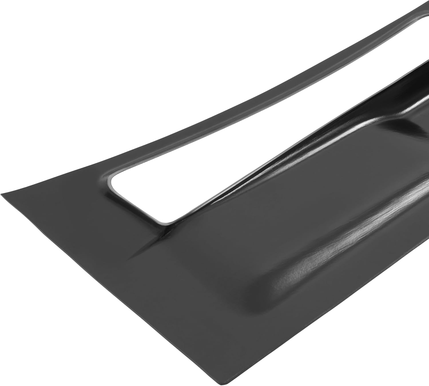 KUAFU Windshield Wiper Cowl Arm Cover Compatible with 1973-1982 Chevrolet Chevy Corvette C3 Wiper Cover Wiper Compartment Cover Black Plastic