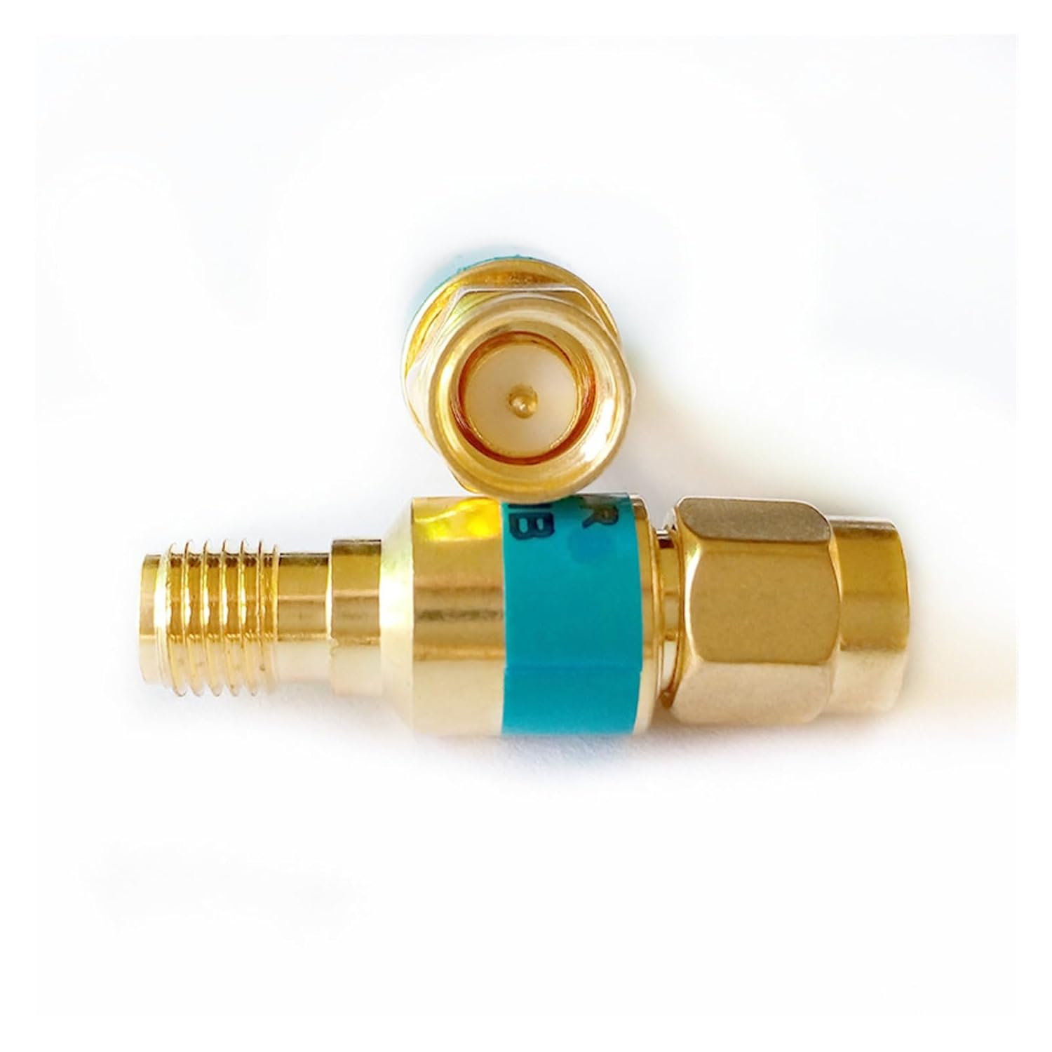 2W DC-6GHz SMA Male to SMA Female coaxial attenuator, 1/2/3/5/6/10/15/30dB attenuator, Gold-Plated SMA Fixed Connector.(3 dB)