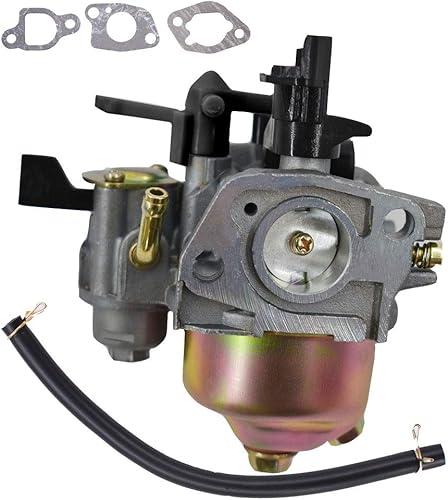 WFLNHB Reemplazo del carburador de carbohidratos con palanca de estrangulamiento para Honda GX160 GX200 5.5HP 6.5HP 16100-ZH8-W61