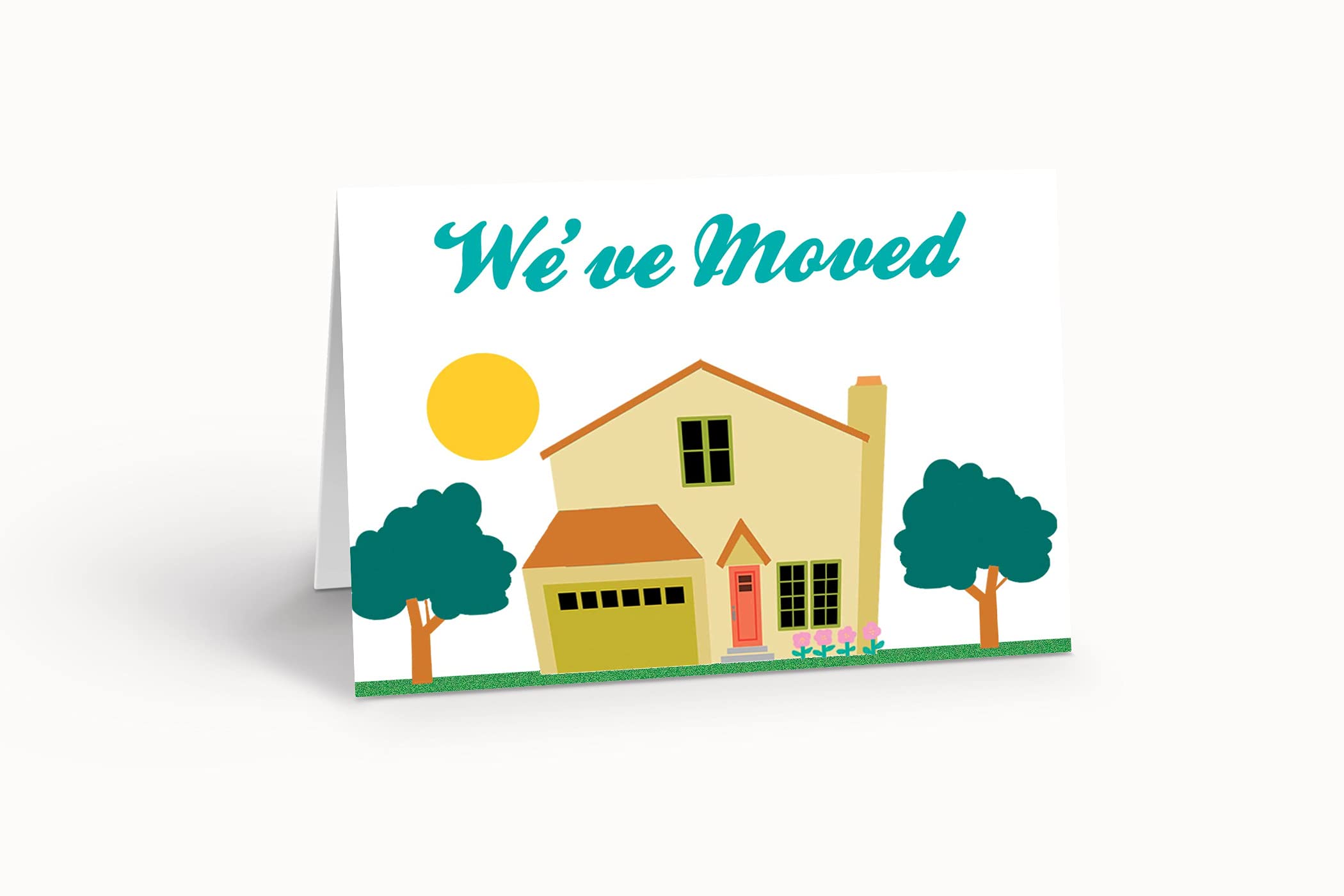 Stonehouse Collection New Address Announcement Note Cards - 10 Boxed Cards & Envelopes