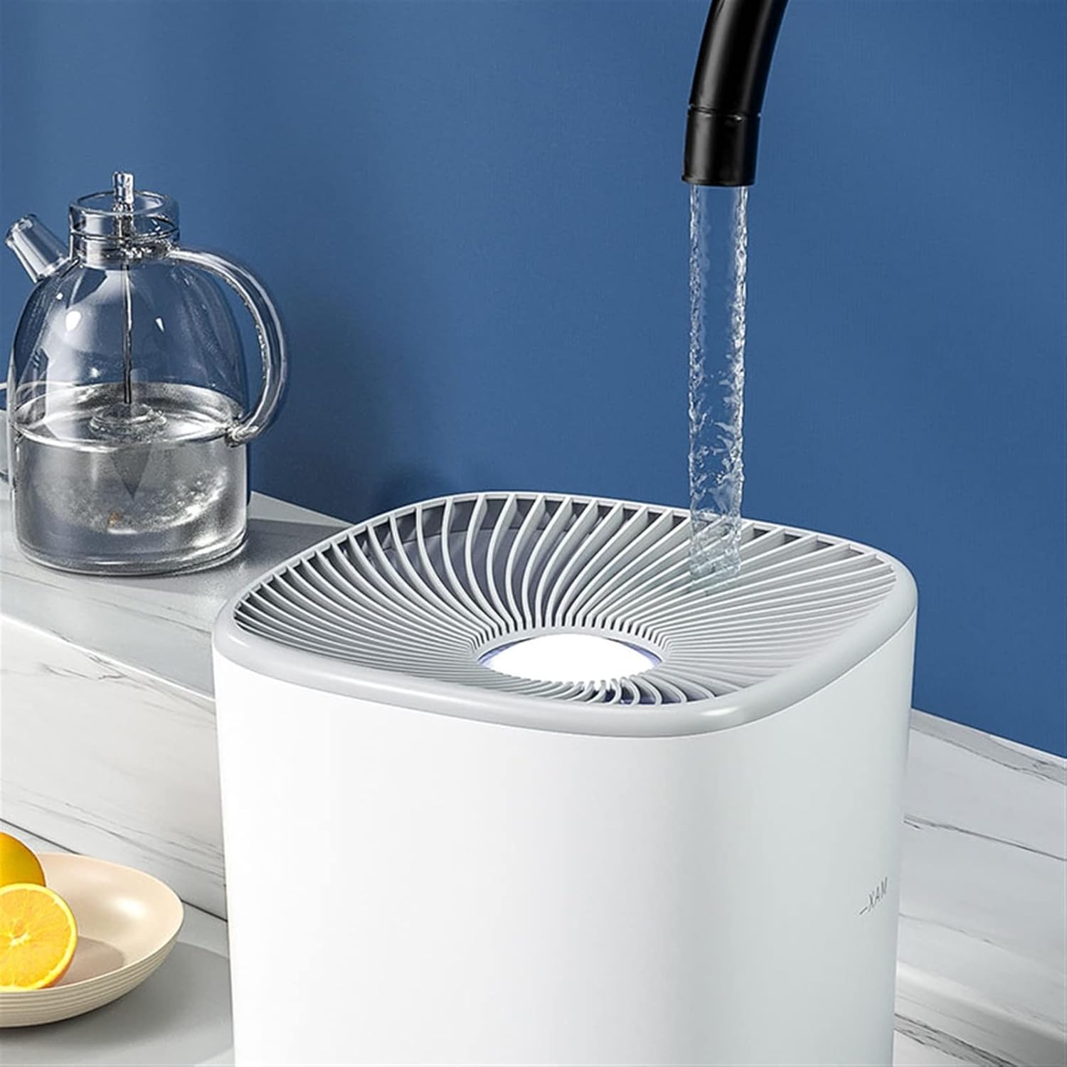 Household Bedroom Humidifier - Humidifier No Fade Mute Humidifier with 3L Water Tank Intelligent Constant Humidity Automatic Shut-Off Home Air Vaporizer