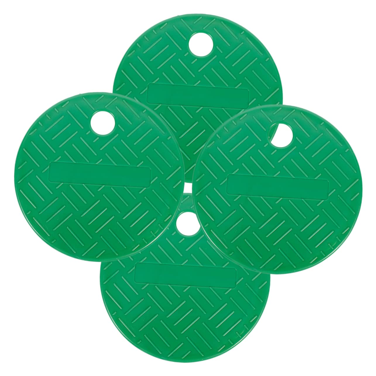 CIMAXIC 4Pcs Plastic Valve Box Cover for Outdoor Sprinkler System Lightweight Design Easy to Install for Garden Irrigation Control Grass Green