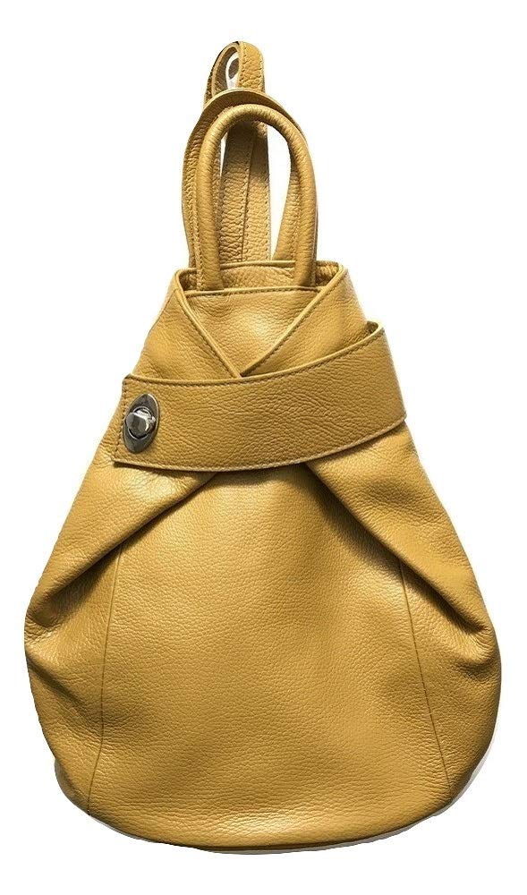 Stella Convertible Leather Backpack Purse
