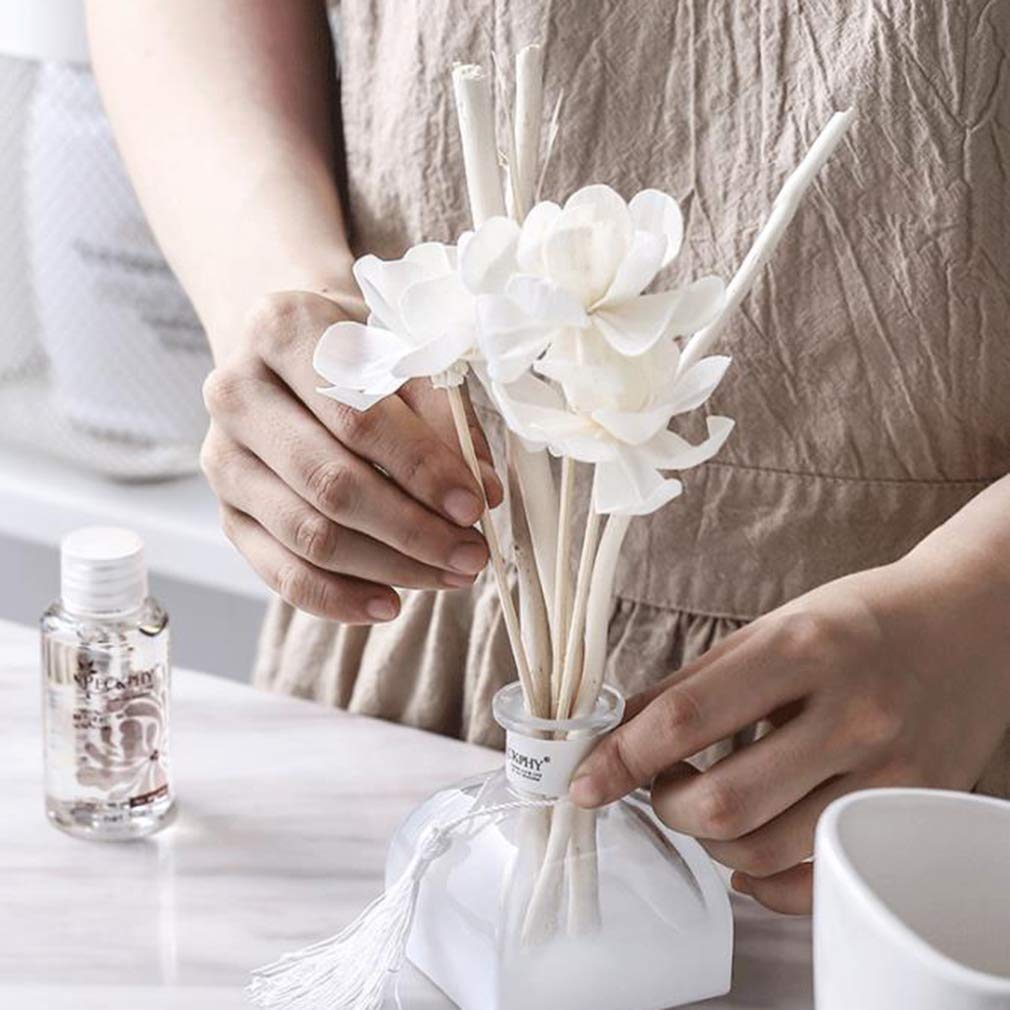 7-Piece Ceramica Set Accessori da Bagno, Bagno privato Europeo Accessori Set con Vassoio, Decorativo di Accessori da Bagno Kit, comprende spazzolino Cup, Dosatore di Sapone, Portasapone,B