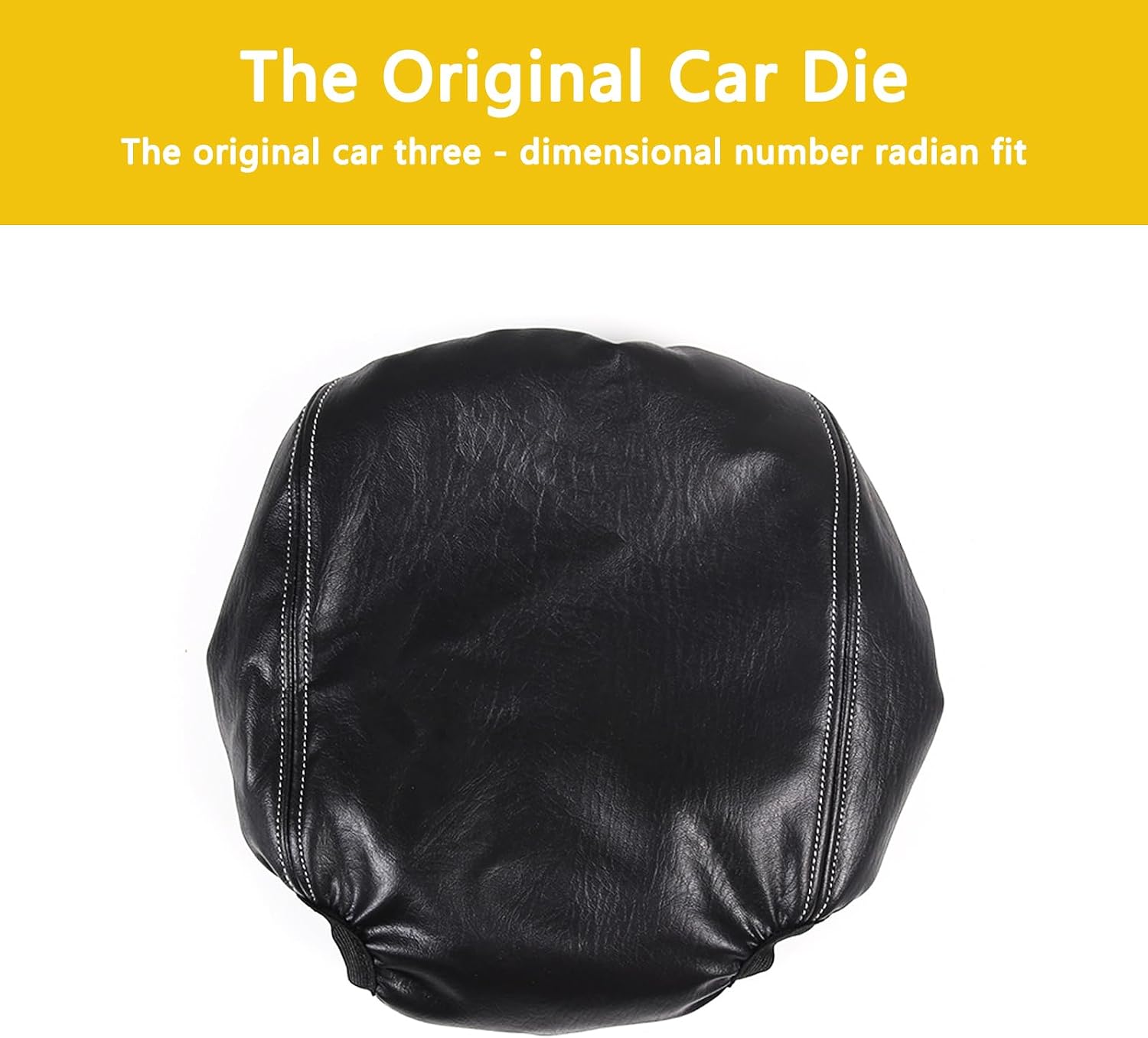 Car Armrest Seat Box Cover Compatible with Land Rover Defender 90 110 130 2020-2024 Protector Center Console Lid Protector Cover Armrest Box Cover (Leather, Black)