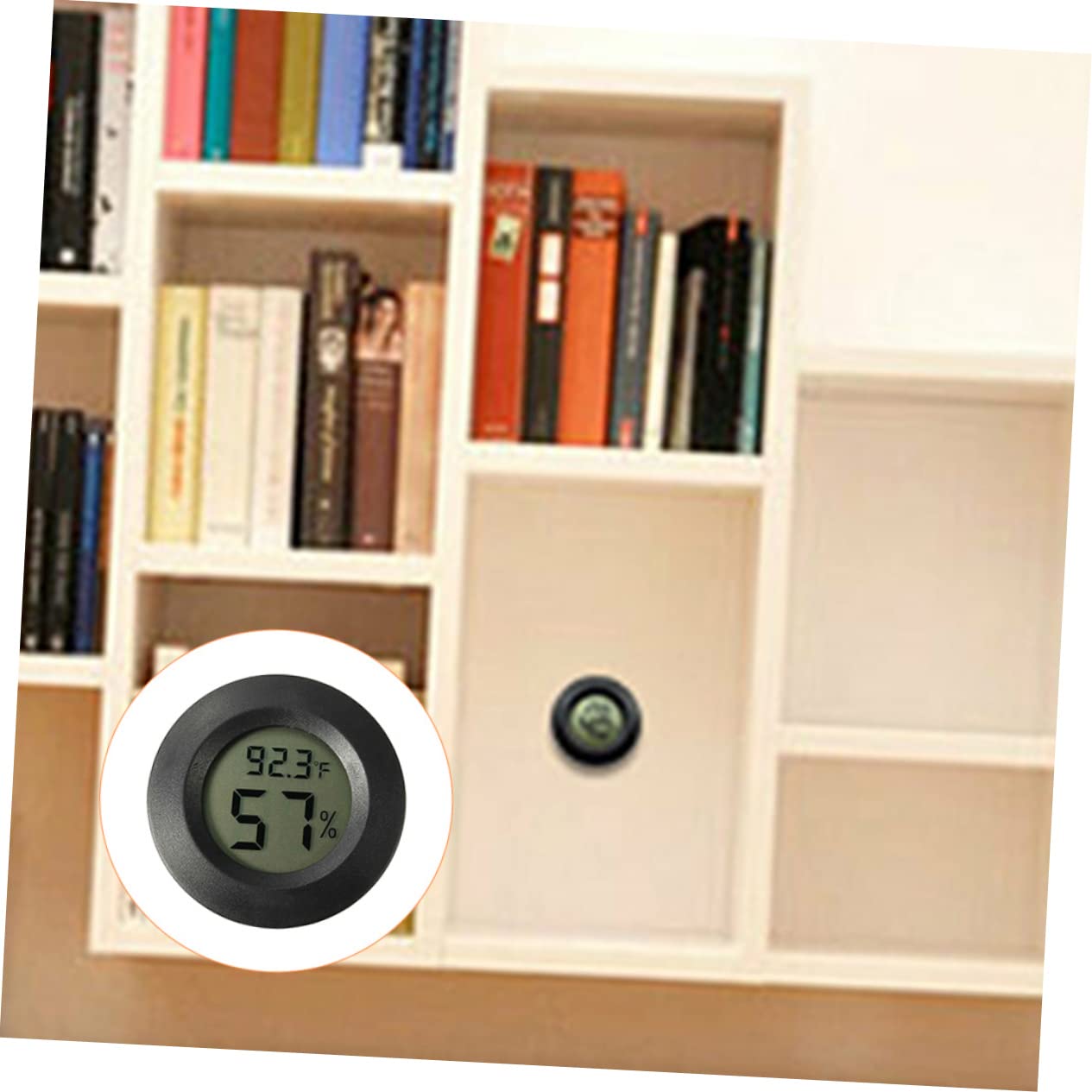 POPETPOP 21pezzi Mini Igrometro e Termometro per Rettili Misuratore umidità Terrari e Accessori per e Habitat Facile Usare e Trasportare