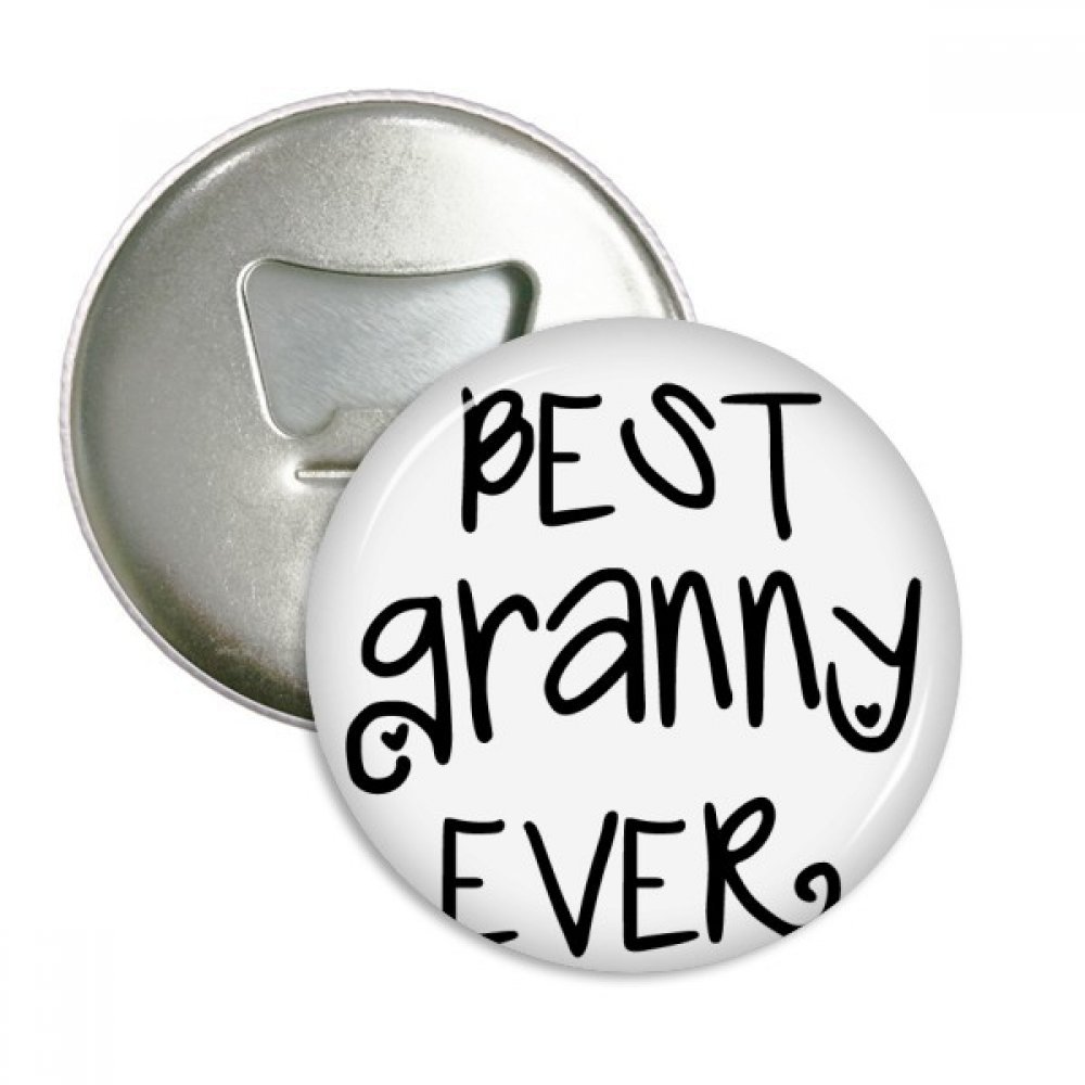 Aimants et badges de réfrigérateur ouvre-bouteille ronde pour grand-mère 3 pièces