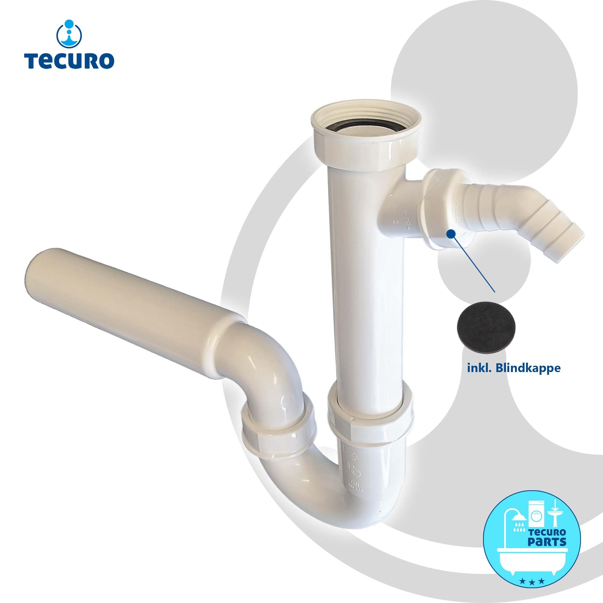 Tecuro tubo di regolazione, prolunga, 200 mm, acciaio inox | FindTheDeal