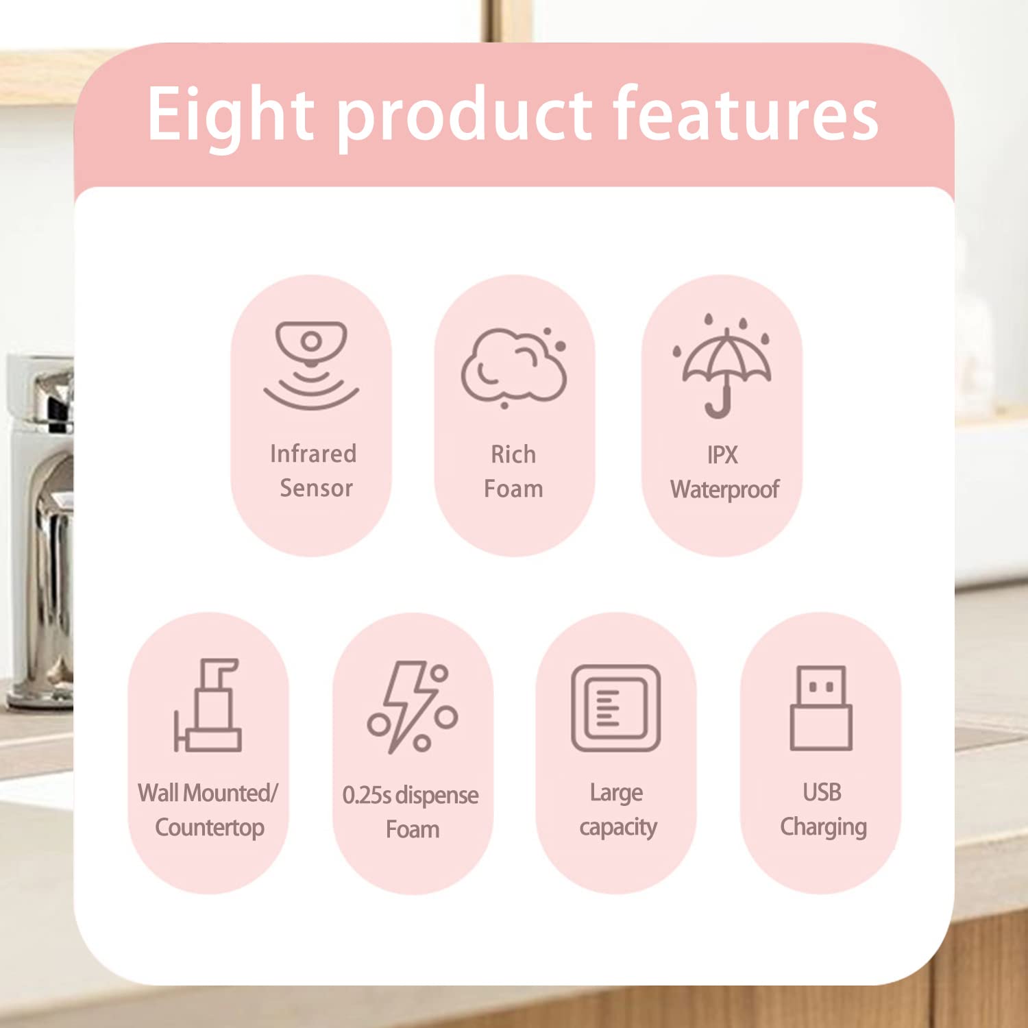 Cartoon Foaming Automatic Soap Dispenser Touchless, Cute Touchess Hands  Soap Dispenser for Bathroom. Rechagreable Auto Soap Dispense for  Kindergarten, Hospital, Hotel, 14oz: Buy Online at Best Price in Egypt -  Souq is