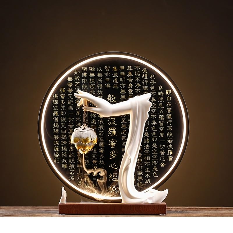 Brûleur d'encens à refoulement Zen TUSUOD : objet de décoration en céramique modèle A - 5